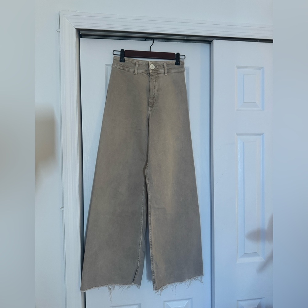 Zara Marine Wide Leg Jeans